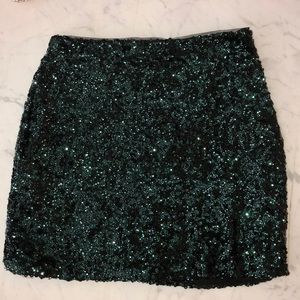 Urban outfitters sequin skirt